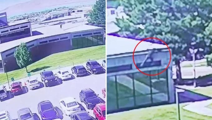 Asesinato de Charlie Kirk: publican nuevo video del sospechoso huyendo