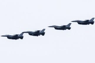 Aeronaves aliadas en combate contra ISIS.