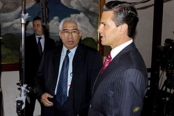 En la entrevista, Peña reconoció que el Cisen mantiene una estrecha colaboración con los servicios de inteligencia de Estados Unidos. Foto:  Miguel Carrillo 