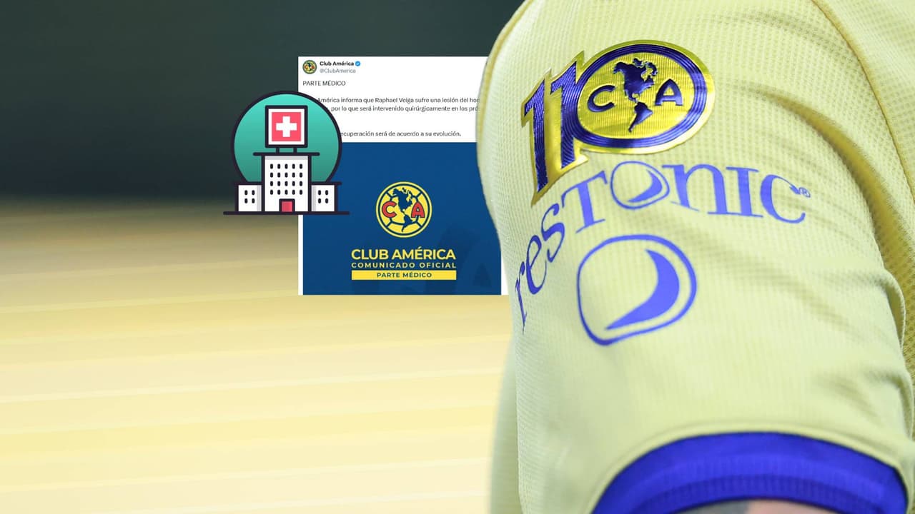 América vs. Pachuca: Raphael Veiga sufre lesión en el hombro izquierdo
