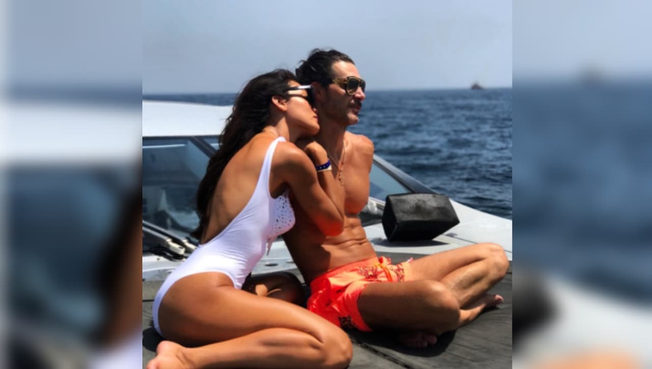 Zuleyka Rivera estrena galán y jura arrastrarlo al pecado... si ella fuera Eva y él Adán