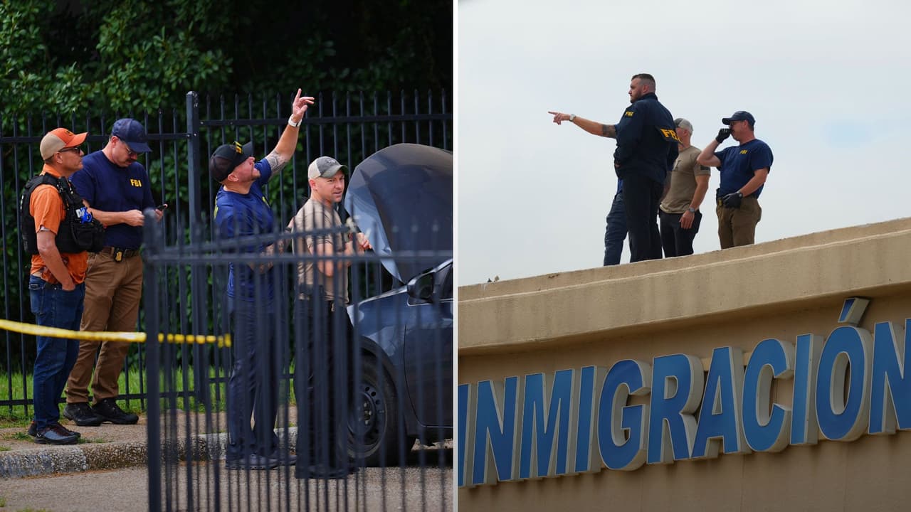 FBI asegura que el acusado de atacar sede de ICE en Dallas dejó amenazas por escrito