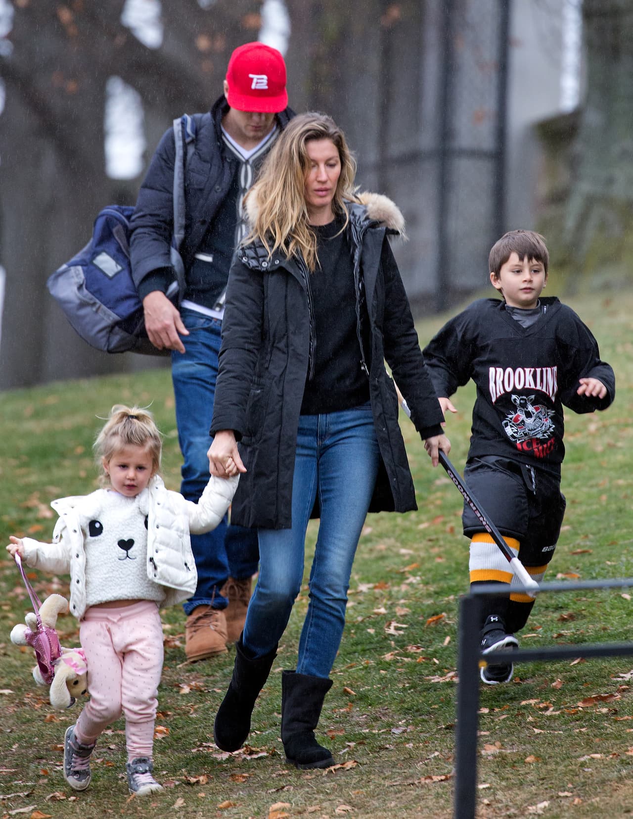Gisele Bündchen y Tom Brady si que son unos súper papis.