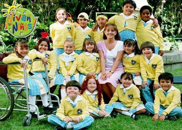 La ahora conductora compartió créditos con más de una decena de niños. La telenovela fue un éxito, por lo que duró al aire 8 meses.