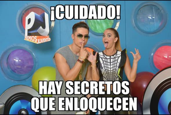 ¿De qué secretos estarán hablando?