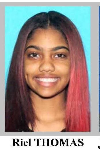 Riel Thomas sospechosa de hurto.