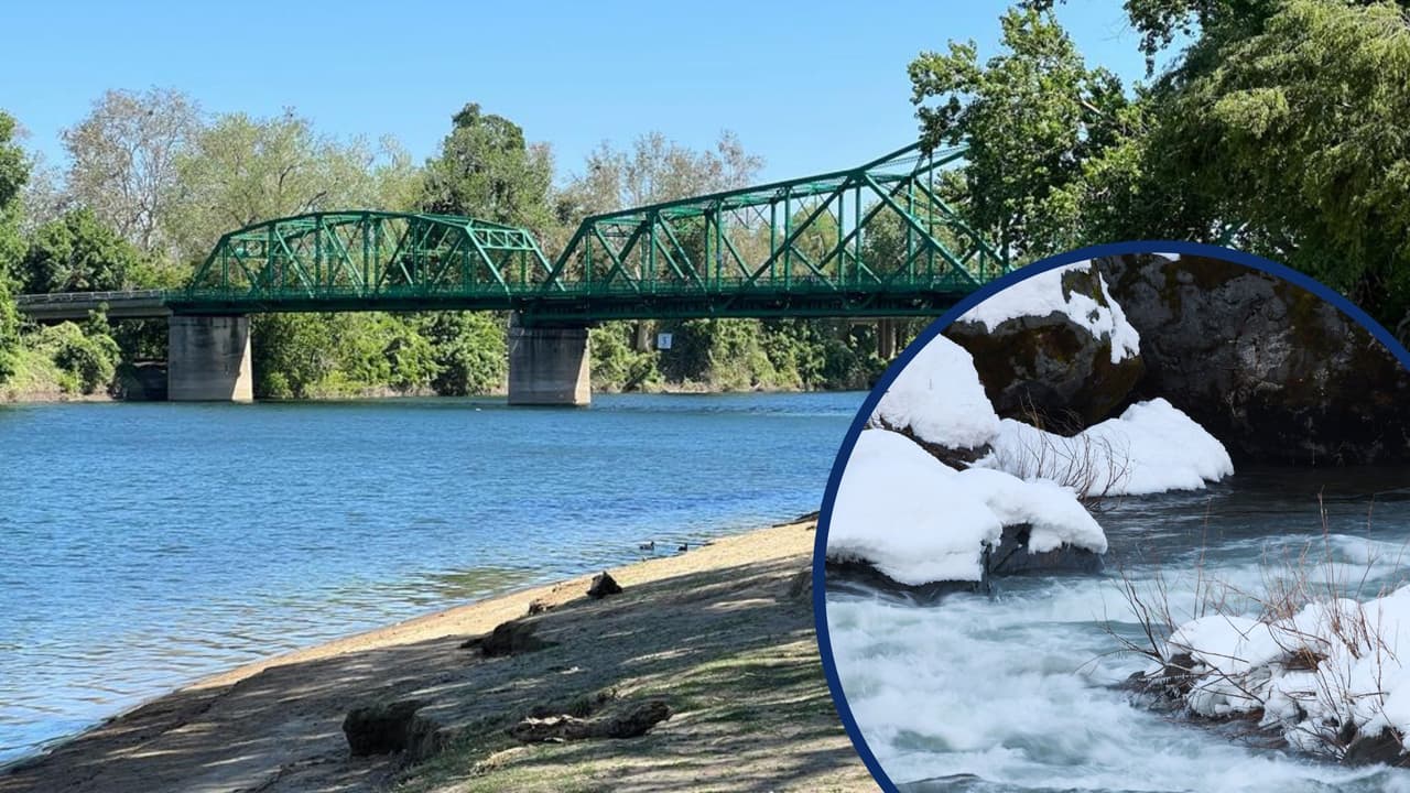 "Más fríos de lo normal": Cuidado si quieres ir a nadar a los ríos de Sacramento