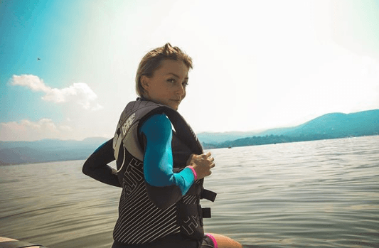 Al parecer la actriz recibió un golpe de nostalgia, aunque también de alegría y orgullo, y le envió el siguiente mensaje a Rulli, quien desde el jueves pasado inició un viaje en motocicleta de México hacia Estados Unidos.