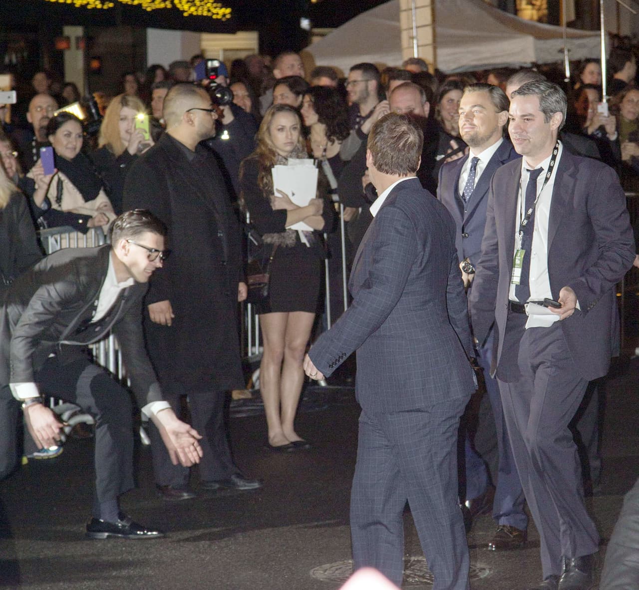 Uno de los primeros famosos acosados fue Leonardo DiCaprio en el festival de Santa Barbara en 2013.