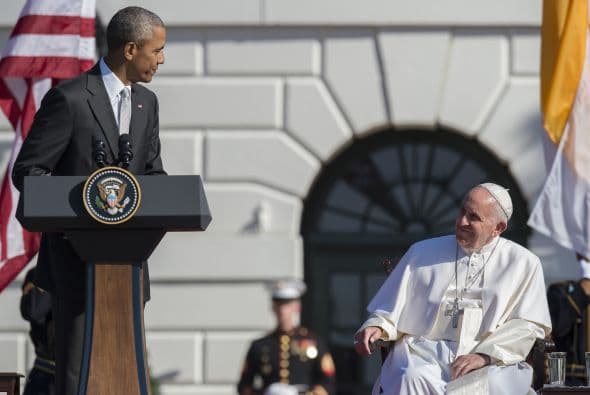 El discurso que dirigió Barack Obama para el Papa argentino.