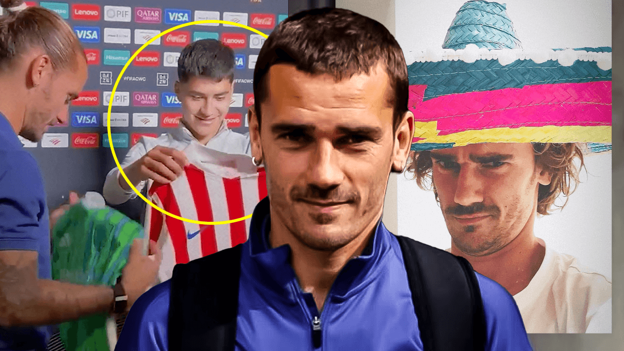 Los momentos más mexicanos en la carrera de Antoine Griezmann