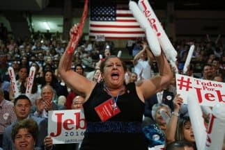 Simpatizantes de Jeb Bush