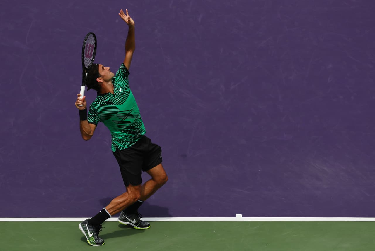 A pesar de sus 35 años, Federer completó por tercera vez el binomio Indian Wells y Miami, algo que tan solo han podido hacer cinco tenistas más en la historia.