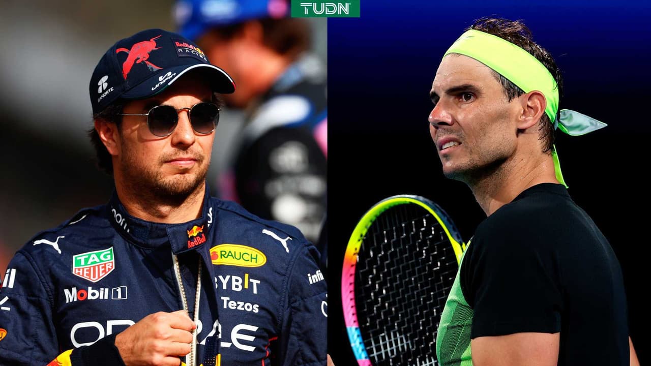 Checo Pérez reta a Rafael Nadal por campeonato en 2023