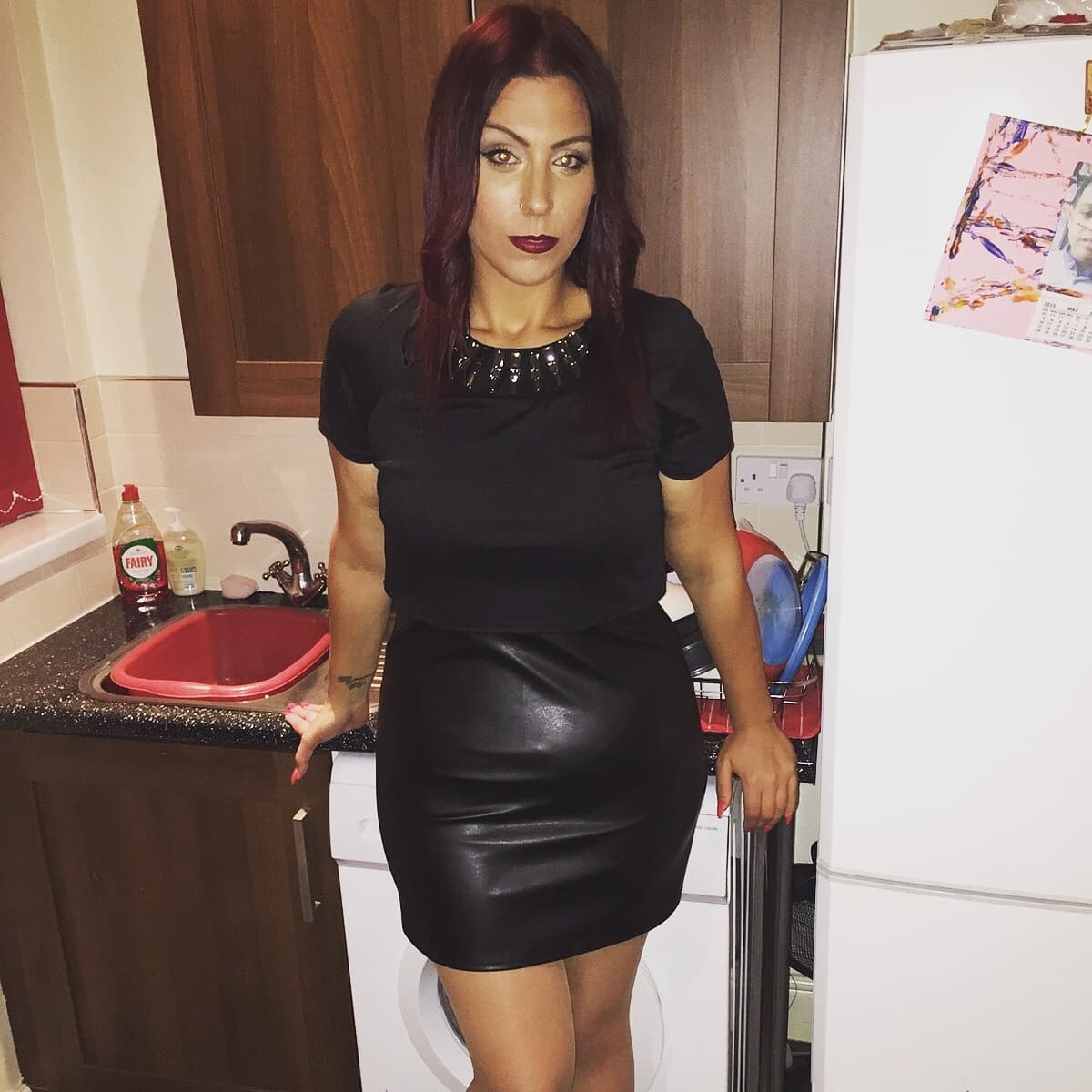 Cuando notó lo diferente que era de hace unos años, Chelsea se deprimió.