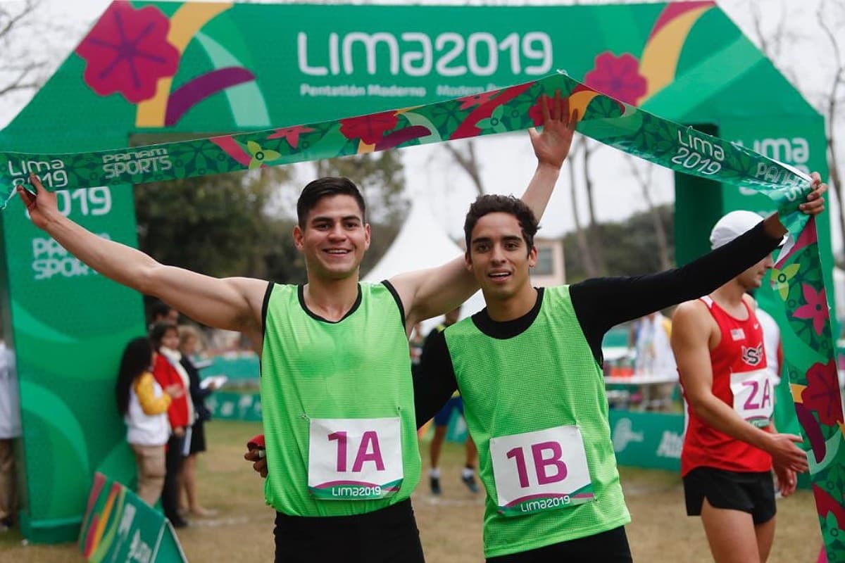 Carrillo y Silva dan oro a México en relevos de pentatlón