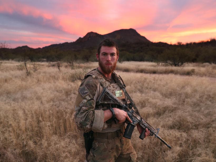 Anti-immigration paramilitary group returns to the border with Mexico