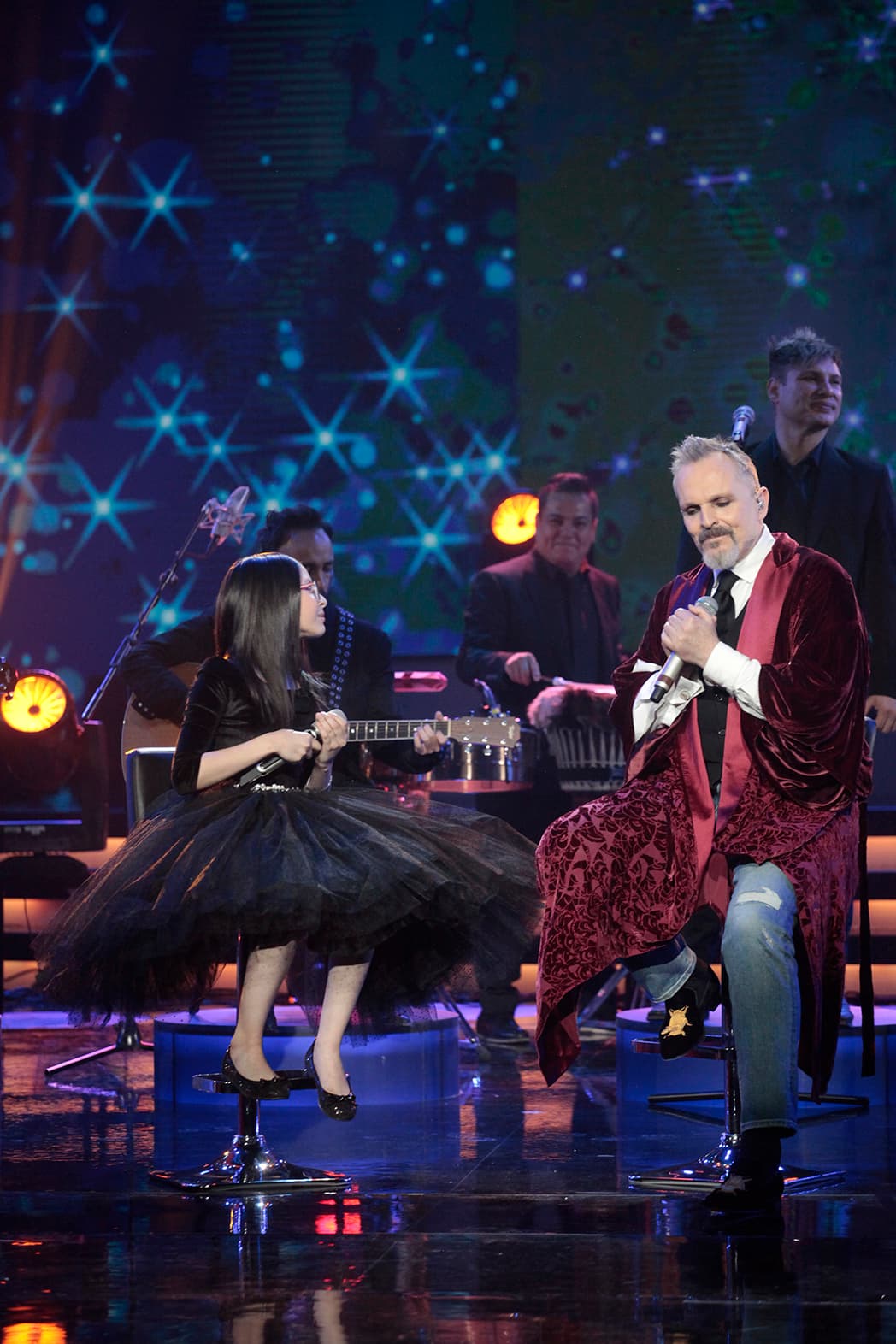 El dueto estuvo fascinante.