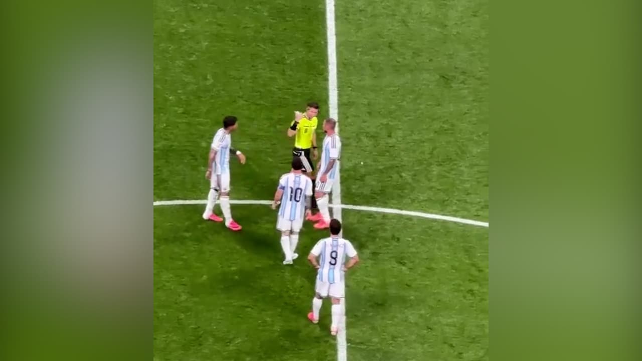 Ojo a lo que hace Messi tras el gol de Egipto