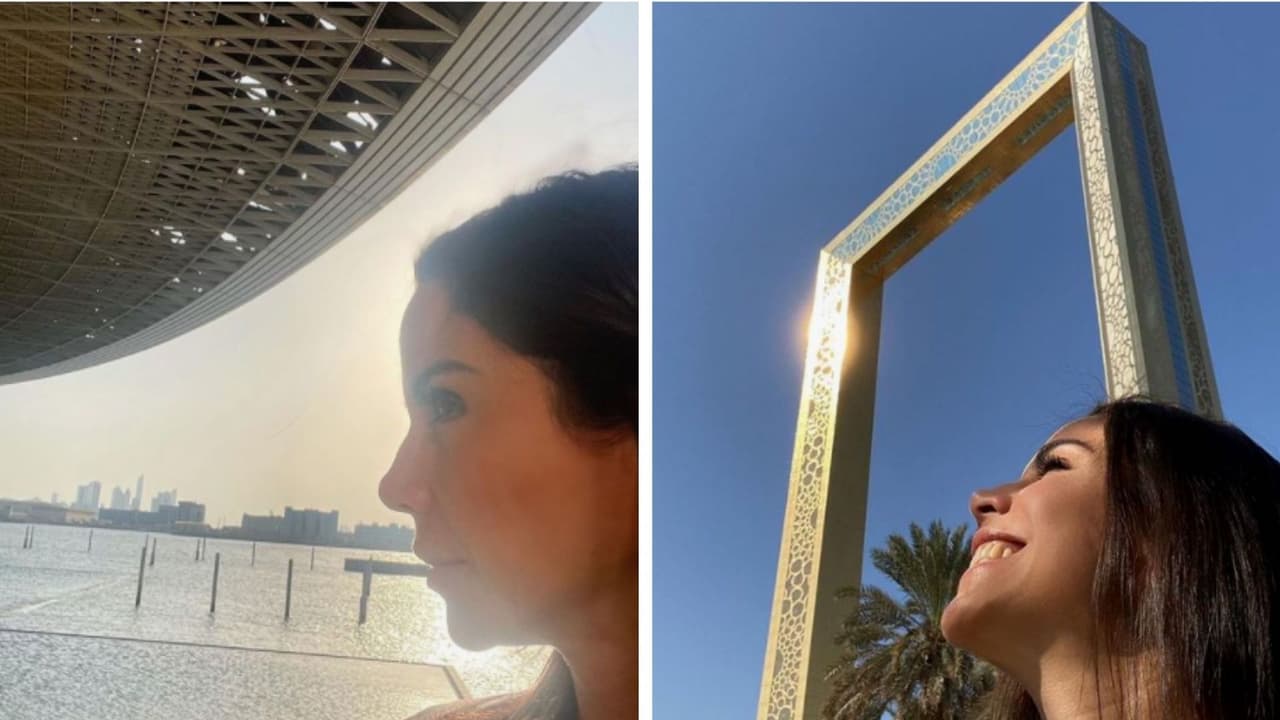 Paola Rojas en Dubái