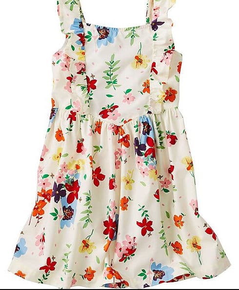 Ruffle Love Dress, 35 dólares en Hannahandersson.com