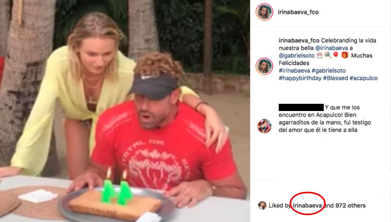 “Él está feliz con una relación la cual hay que respetar y me da mucho gusto que esté contento y que lo encuentre (el amor)”, añadió. 
<br>