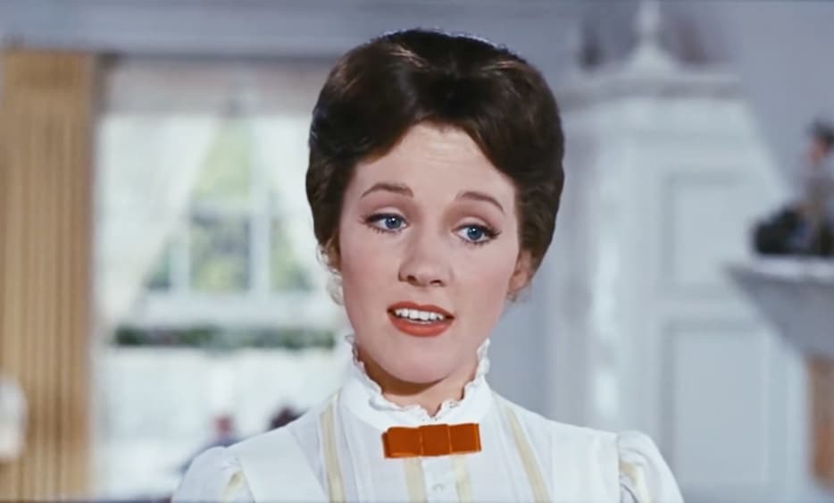 Julie Andrews en 'Mary Poppins'