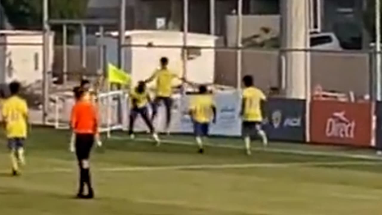 Hijo de Cristiano Ronaldo debuta, anota y festeja como su padre