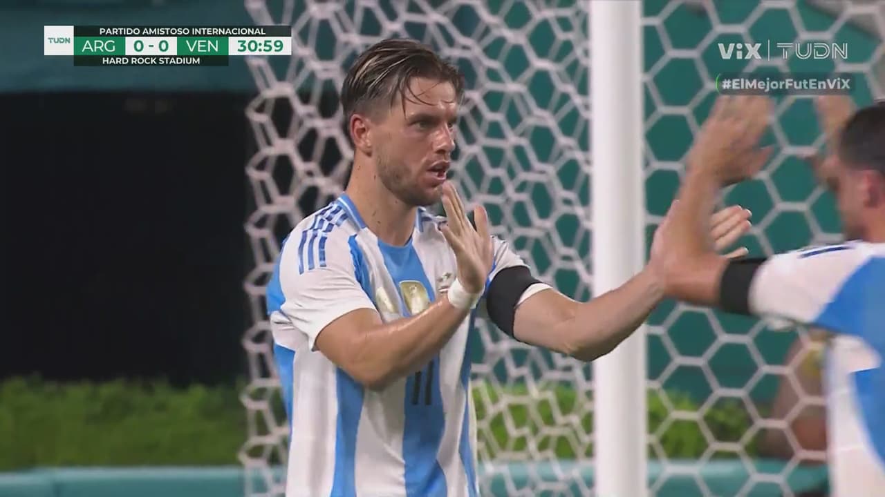 ¡Zurdazo de Giovani Lo Celso! Argentina toma la ventaja