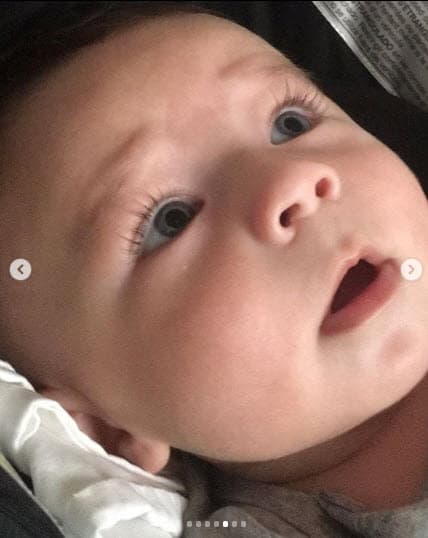 Desde que nació, Diego conquistó las redes sociales con su simpatía.