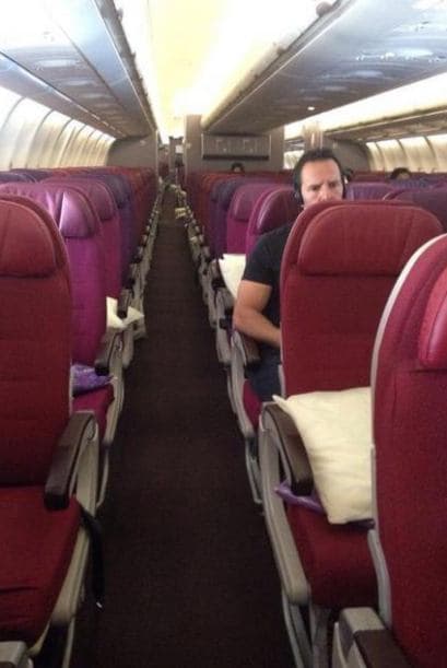 Algunos de sus vuelos despegan prácticamente vacíos, debido en gran medida a la desconfianza de los usuarios. (Imagen tomada de Twitter).