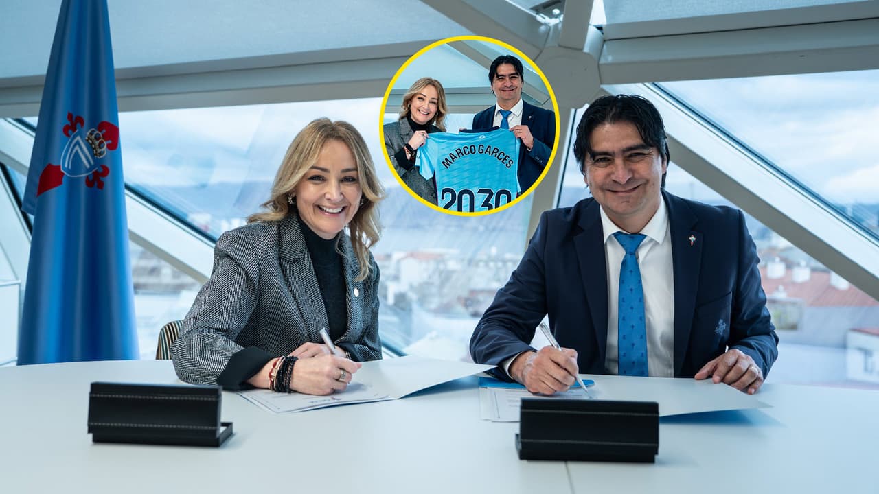 Marco Garcés renueva con el Celta hasta el 2030