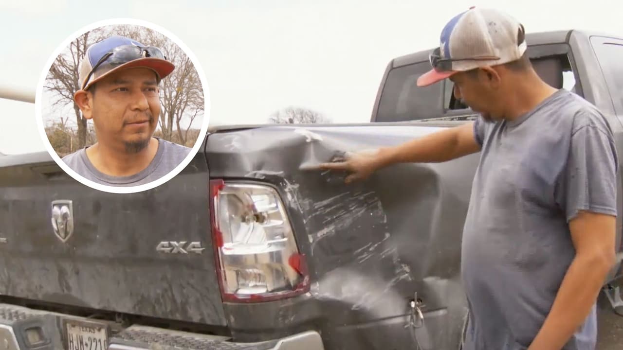 “No podía controlar la camioneta”, trabajadores hispanos se salvan de ser arrastrados por un tornado en Texas