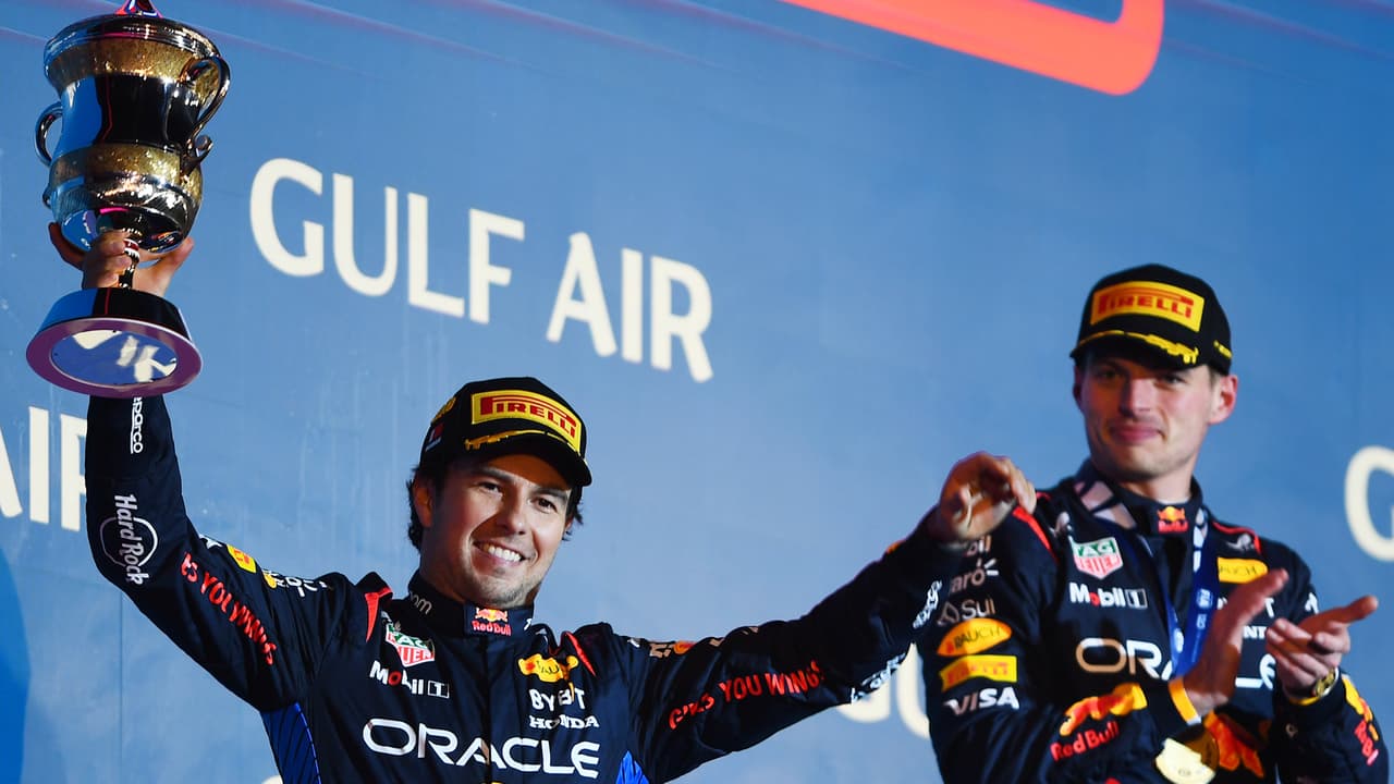 Checo tras podio en GP Bahréin: "Era lo máximo que podíamos conseguir"