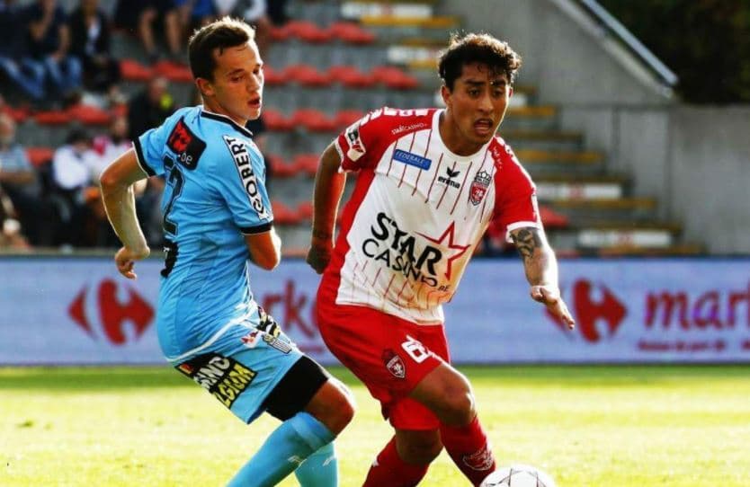 Omar Govea marcó gol y su equipo ganó en futbol de Bélgica