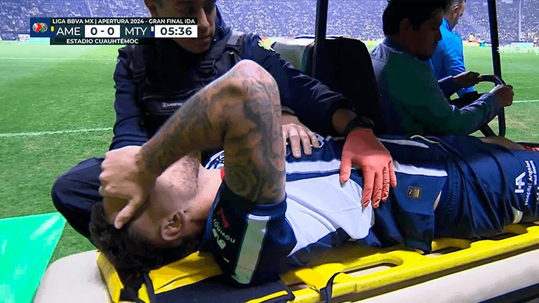 "Dios. La p*ta que me parió": Ocampos y sus gritos de dolor