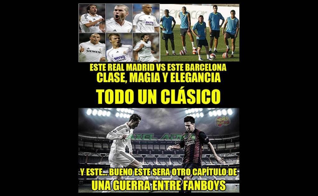 Memes de la goleada de Barça a Real Madrid