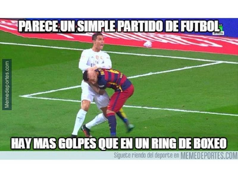 Memes de la goleada de Barça a Real Madrid