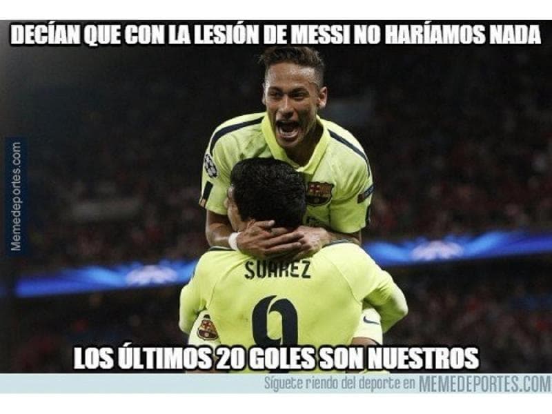 Memes de la goleada de Barça a Real Madrid