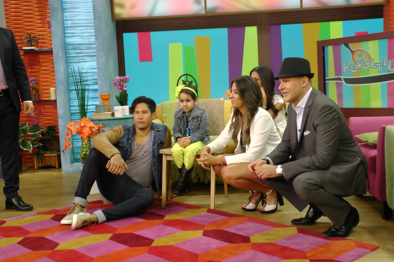 Salma estaba muy contenta por estar rodeada de mucho cariño y apoyo.