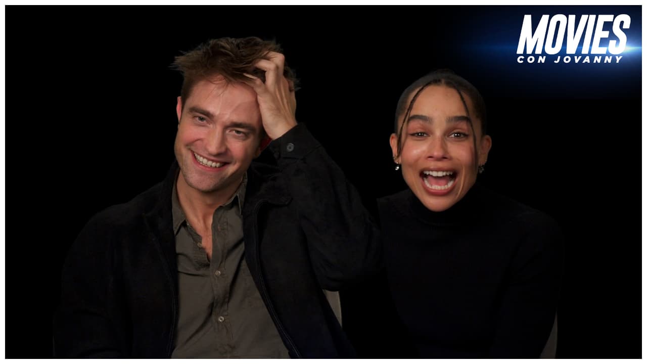 Platicamos con Robert Pattinson y Zoë Kravitz de The Batman y las cosas se salieron de control