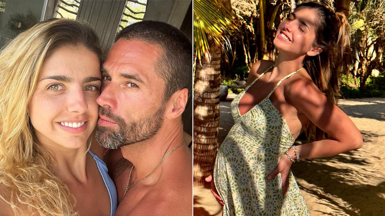 Matías Novoa ya está 'practicando' para cuando nazca su bebé con Michelle Renaud: así lo presumió