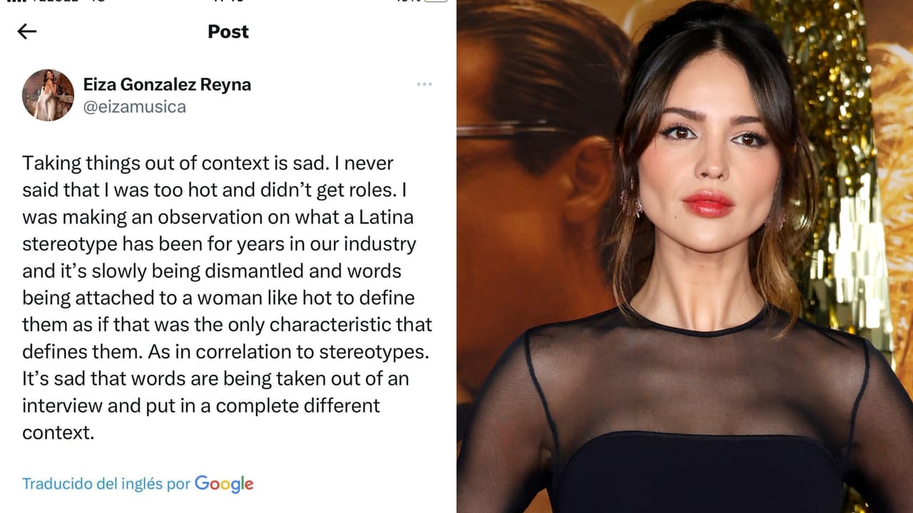 Este mensaje lo publicó luego de las declaraciones que dio para InStyle.