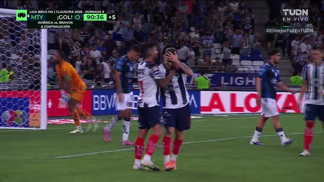 ¡Contragolpe letal! Goleada en Monterrey, Orellano firma su doblete y el 4-0