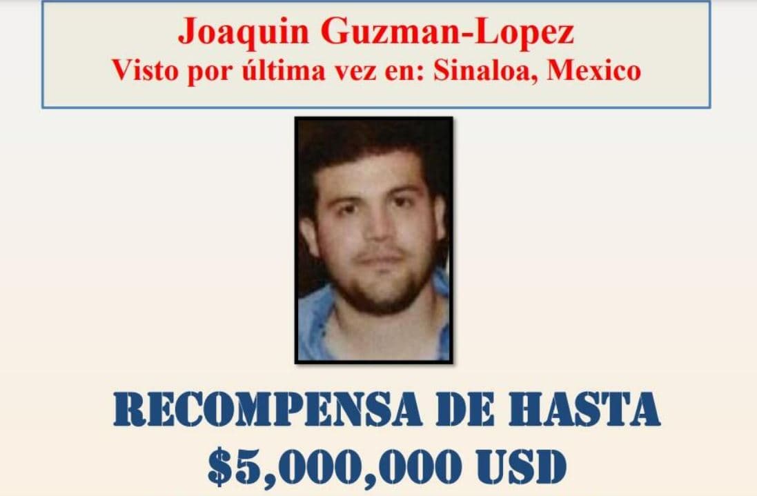 El historial criminal de Joaquín Guzmán López, el primer hijo de 'el Chapo' que es detenido en EEUU