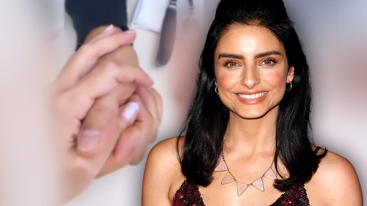 Aislinn Derbez revela la identidad del "galanazo" con el que se pasea de la mano en Nueva York
