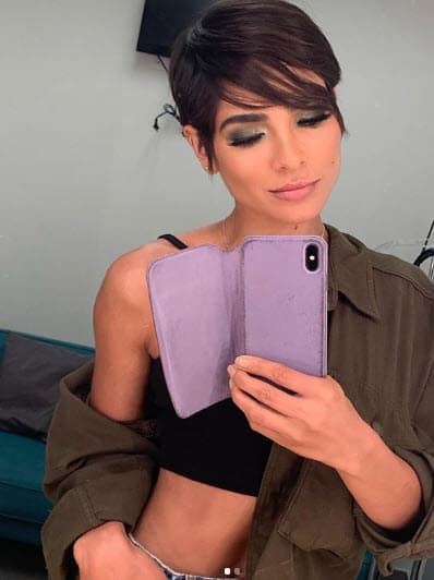 Hizo un radical cambio de look para poder dar vida a Sonia en esta clásica historia.