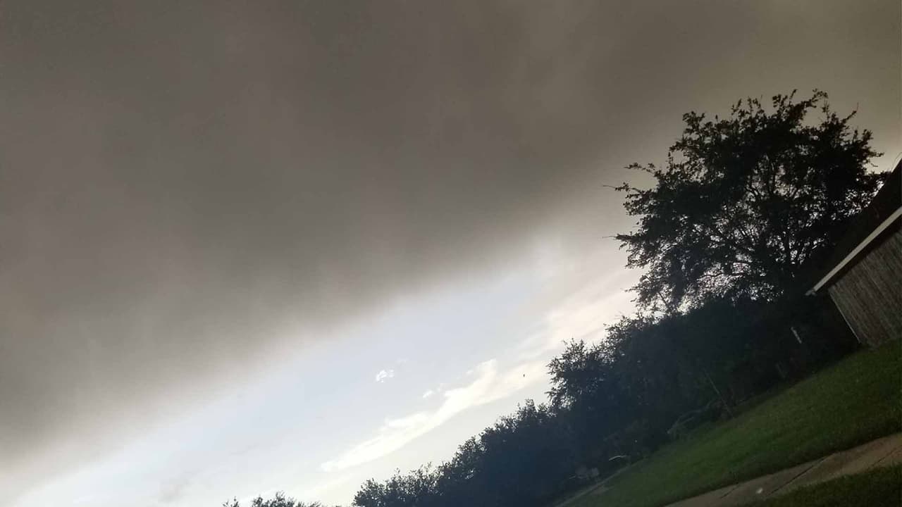 Diblaim Guel de Katy tomó esta foto el viernes a las 8:00 am