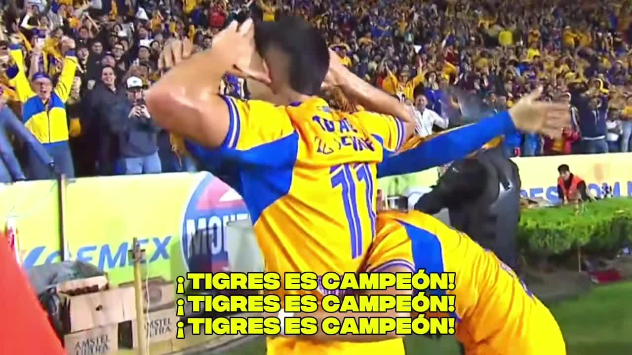 ¡Tigres se corona campeón del Apertura 2025!