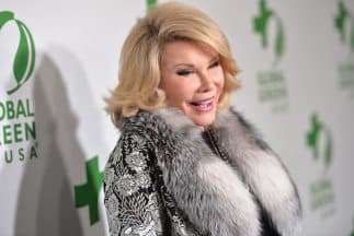 Grave la comediante Joan Rivers